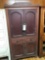 Antique oak kitchen cupboard