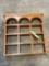 Oak Knickknack shelf