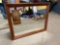 Large cherry framed mirror