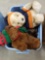 Tote of teddy bears