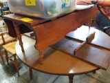 Cheery drop leaf coffee table