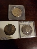 Kennedy halves, '68D, '66, '79. Bid x 3