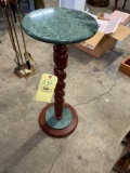 Marble top stand