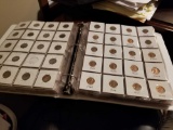 Binder of Lincoln cents
