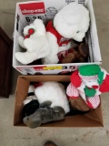 2 boxes of teddy bears