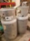 Pair of 21lb propane tanks, empty