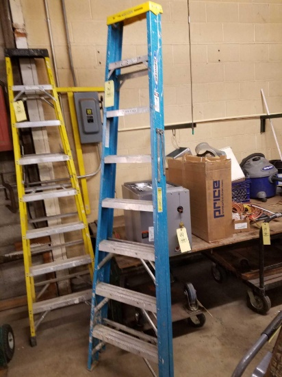 Werner 8ft fiberglass step ladder