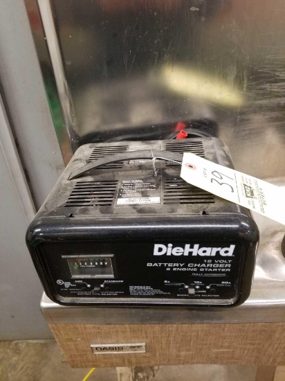 Diehard 12v battery charger and engine starter