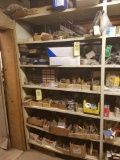 Rebuild kits, flush valve parts, hardware kits, assorted hardware, shelf included