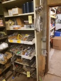 Supply lines and hardware, shelf included