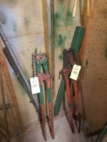 Wheeler pipe tools, axe