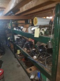 Boots, couplers, motors, floor jack, tools, (shelf not included)