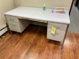 Metal desk