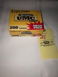 Remington UMC 9mm Luger (250 rounds)