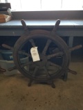 Authentic ships wheel