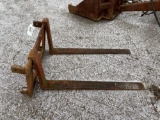 Pallet forks approximately 4 foot long