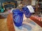 3 Cobalt Vases