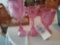 3 Pink Vases