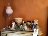 Cat Figurines, Mirrored Trays, Perfume Bottles, and More