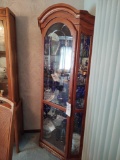 Lighted Corner Display Cabinet