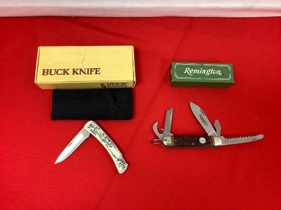 Remington & Buck Knives