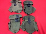 4 US Canvas Ammo Pouches