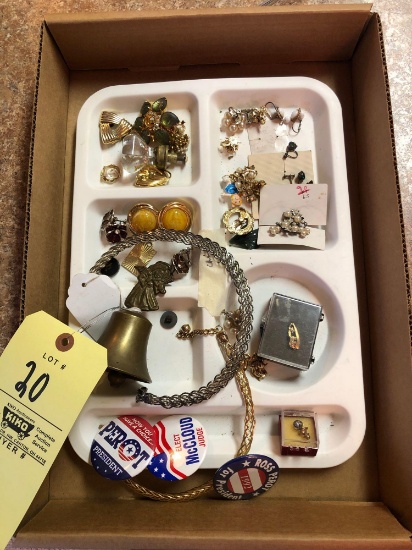 Costume Jewelry, Political Pins