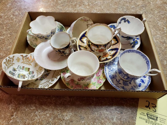 Tea Cups and Saucers