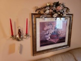 Wall Mirror, Picture, Candle Sconces