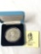Albertville 92 Olympic coin 1989 silver 100 francs