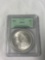 1882 silver dollar coin professionally graded
