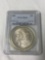 1880 silver dollar coin professionally graded MS 64