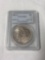 1881 O silver dollar coin professionally graded