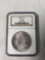 1883 S silver dollar coin AU 58