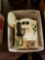 Ceramic phone box cookie jar