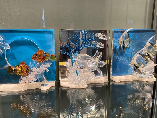 Swarovski wonders of the sea trilogy, 2005, 2006, 2007