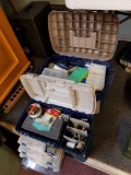 2 tackle boxes loaded with tackle