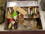 Tackle box of tackle, lures