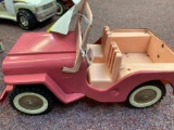 1963 pink jeep tonka