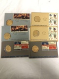 First day covers bicentennial coin and stamps 1974, 1975, 1976