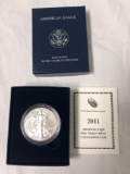 2011 American eagle silver coin