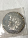 Peace dollar coin 1 ounce silver