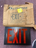 Lithonia exit sign