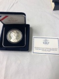 2009 Abraham Lincoln commemorative silver dollar coin