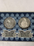 Whitman coin products 1988 two coin set