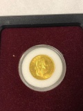 1915 gold coin Franc Ios I D G Avstriae Imperator