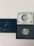 1982 George Washington commemorative half dollar silver coin