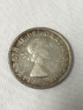 1953 Canadian silver dollar coin