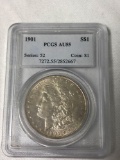 1901 silver dollar coin