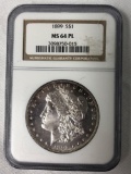 1899 silver dollar coin